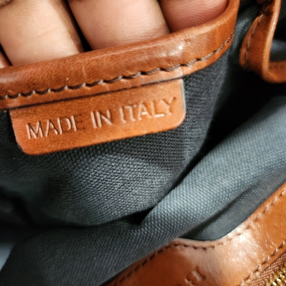 🔹️BURBERRY🔹️ brown canvas Crossbody bag & COA included ✨️🤎 - Picture 6 of 11